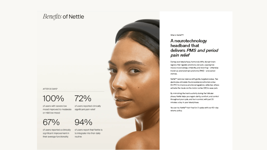 Nettle™: The Breakthrough Device for Women’s Hormonal&nbsp;Health